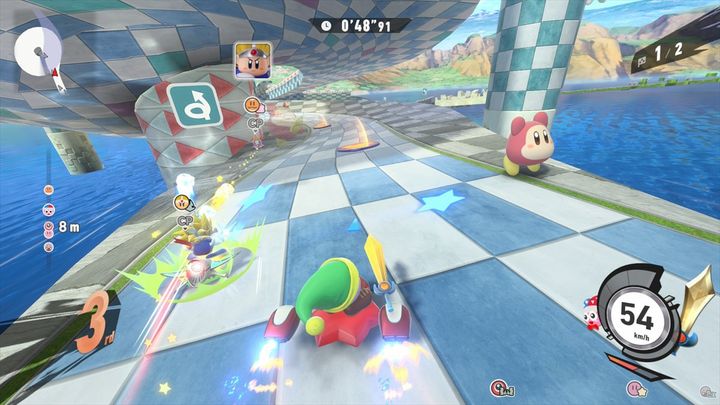 『カービィのエアライダー』スクリーンショット （C） Nintendo ／ SORA （C） Nintendo ／ HAL Laboratory, Inc. width=