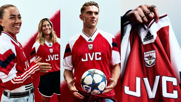 プレミア名門が90年代の復刻ユニフォームを発売！「完コピ」で再現したレトロユニ