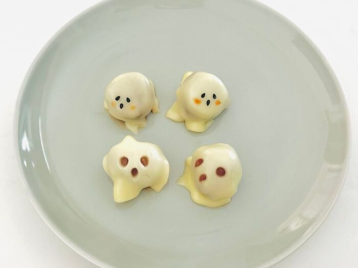 簡単＆かわいい！『ミートボールおばけ』の作り方。お弁当はもちろんパーティにもおすめです♪