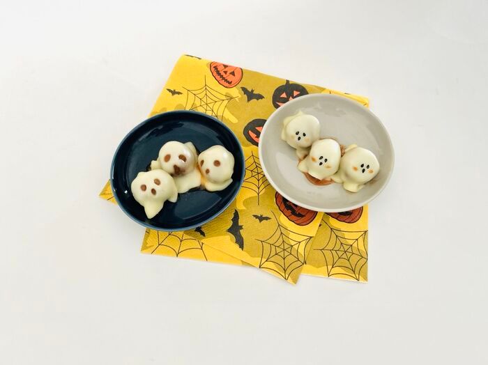 簡単＆かわいい！『ミートボールおばけ』の作り方。お弁当はもちろんパーティにもおすめです♪