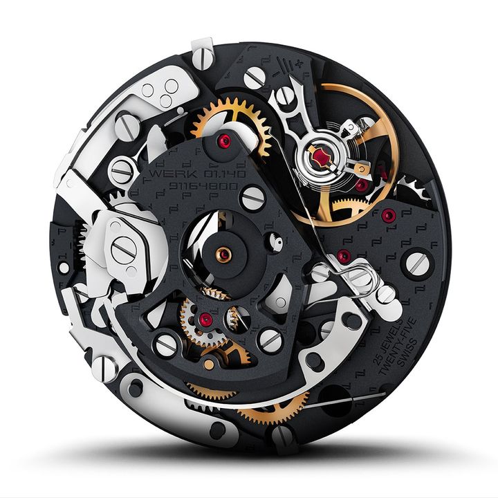 クロノグラフ1 - オールブラック ナンバード・エディション