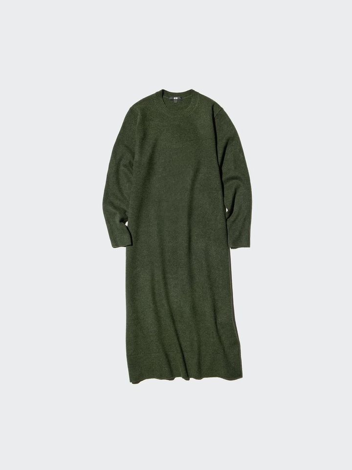 ユニクロ スフレヤーンワンピース 3990円（税込）