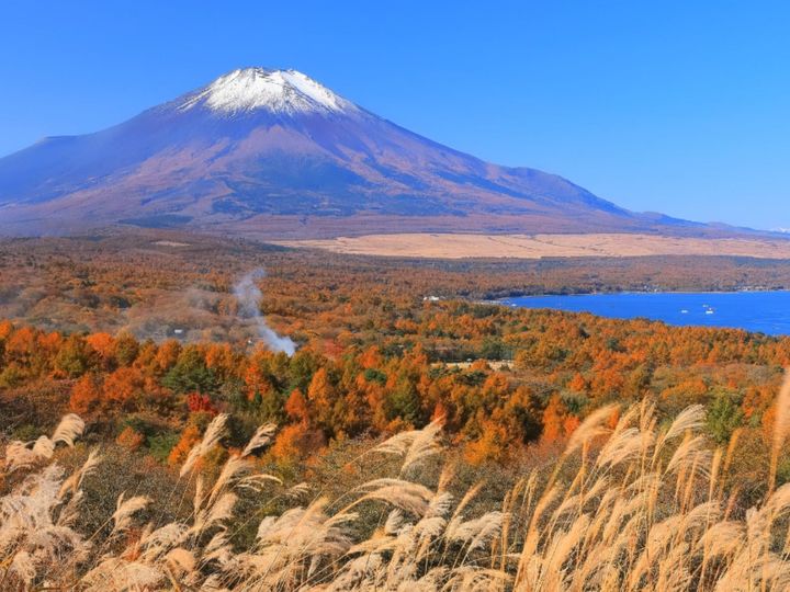 All About ニュース編集部が全国250人を対象に実施した「紅葉スポット」に関するアンケートの調査結果から、「好き＆行ってみたい山梨県の紅葉スポット」ランキングを発表！ 2位「山中湖」を抑えた1位は？