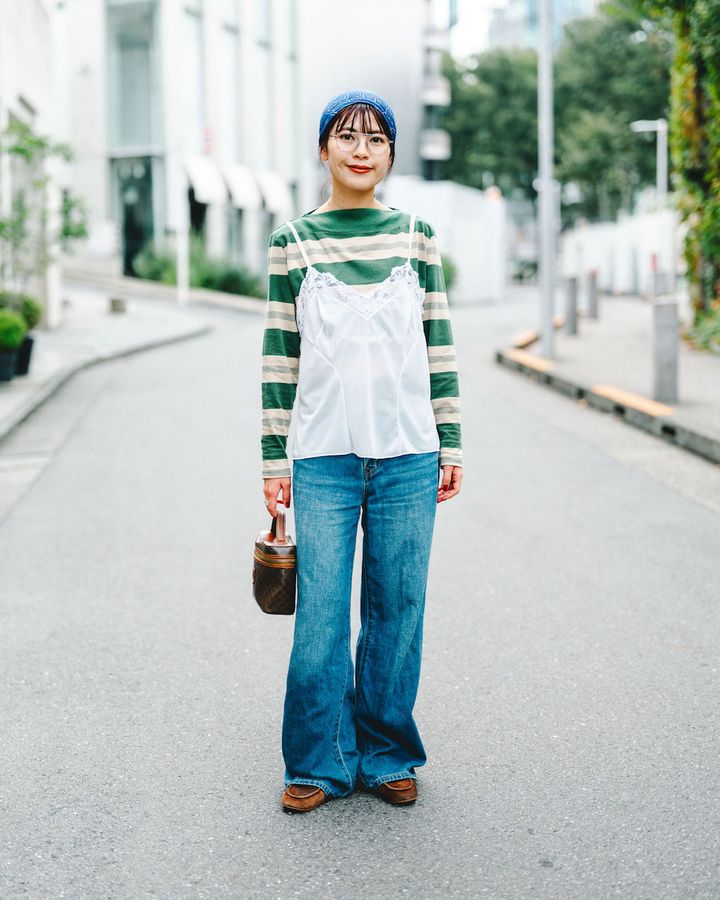 “レースアイテム”のレイヤードコーデ5選。上級者はMIXテクで甘さ加減を調整【TOKYO SNAP】