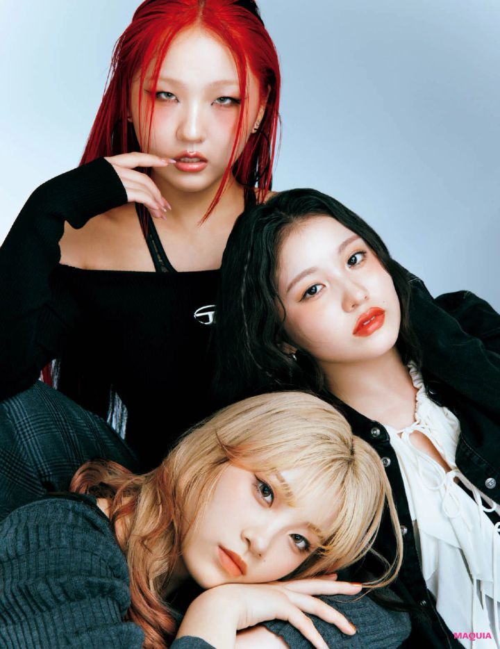 【HANAの秋メイク】CHIKA・KOHARU・MAHINAが登場！三者三様の表情に注目