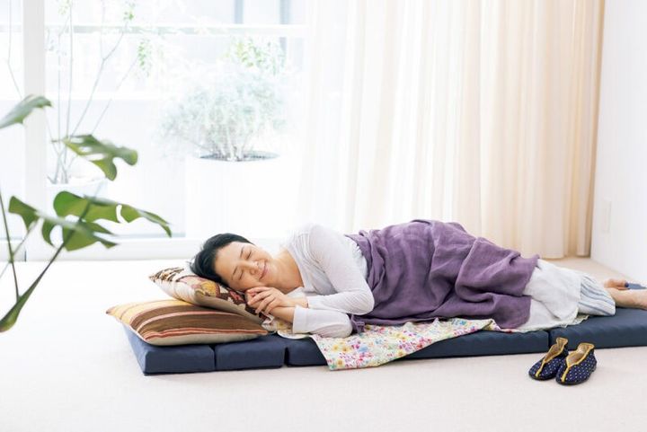 寝心地を追求した ごろ寝マットスイート［縦180×横60×高さ6cm］￥11,000／nishikawa