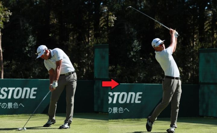 ティーショットを真っすぐ飛ばすコツは「フィニッシュを小さくする」