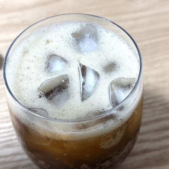 泡が抜けていく様子