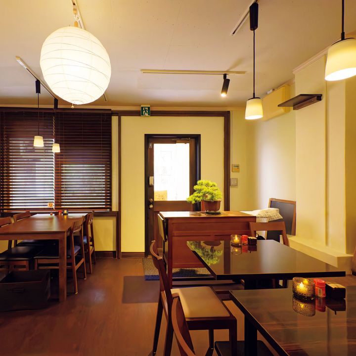 手打蕎麦 nobuの店内