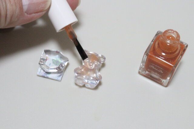 セリア 収納＆カラーチャート ディスプレイビーズ ベア 収納＆カラーチャート ディスプレイビーズ ジェムストーン 使用例