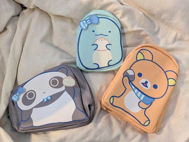 ローソン限定】リラックマ・すみっコ・たれぱんだの激レアポーチが登場