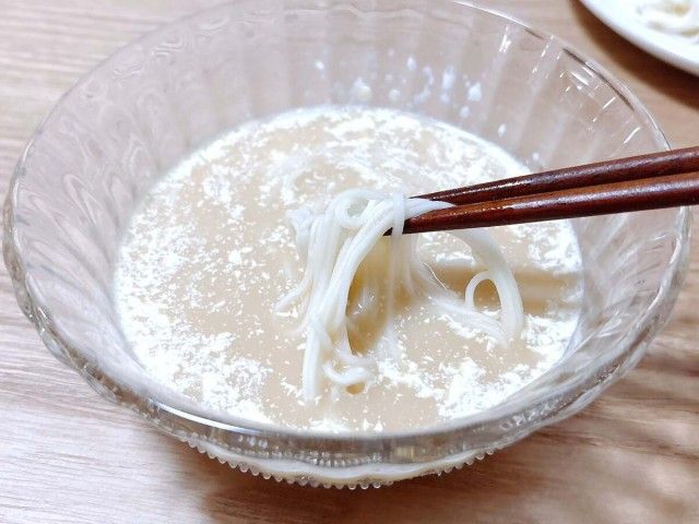 そうめん×めんつゆ×マヨネーズ