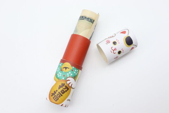 ポチケース（筒形） 使用例