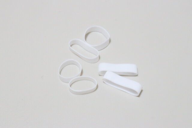 キャンドゥ シャワーヘッドのクルッと変な向き解消リング 6個入