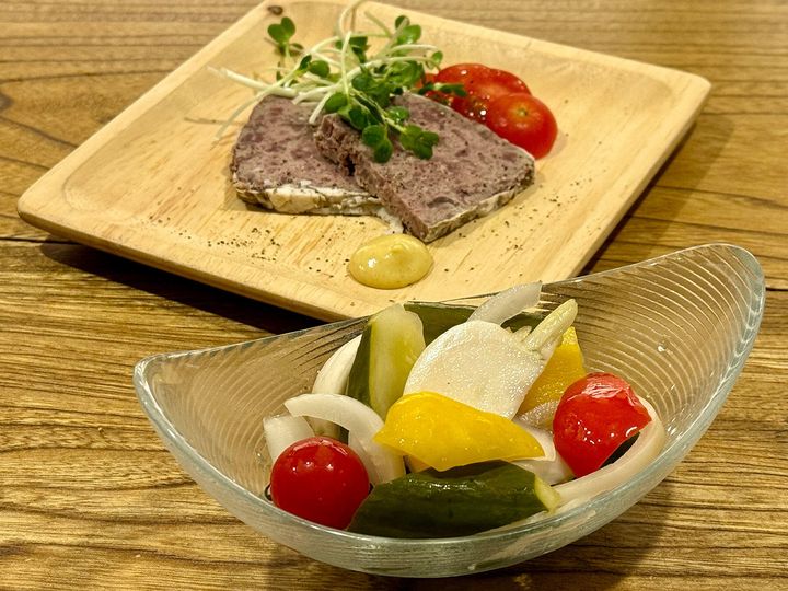 岩手県産短角牛パテ ド カンパーニュ