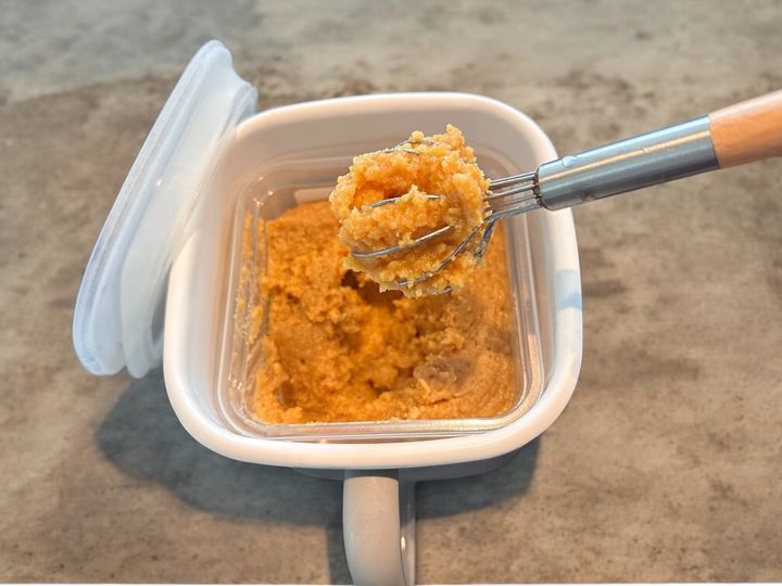 「ウッドハンドル味噌マドラー」税込330円