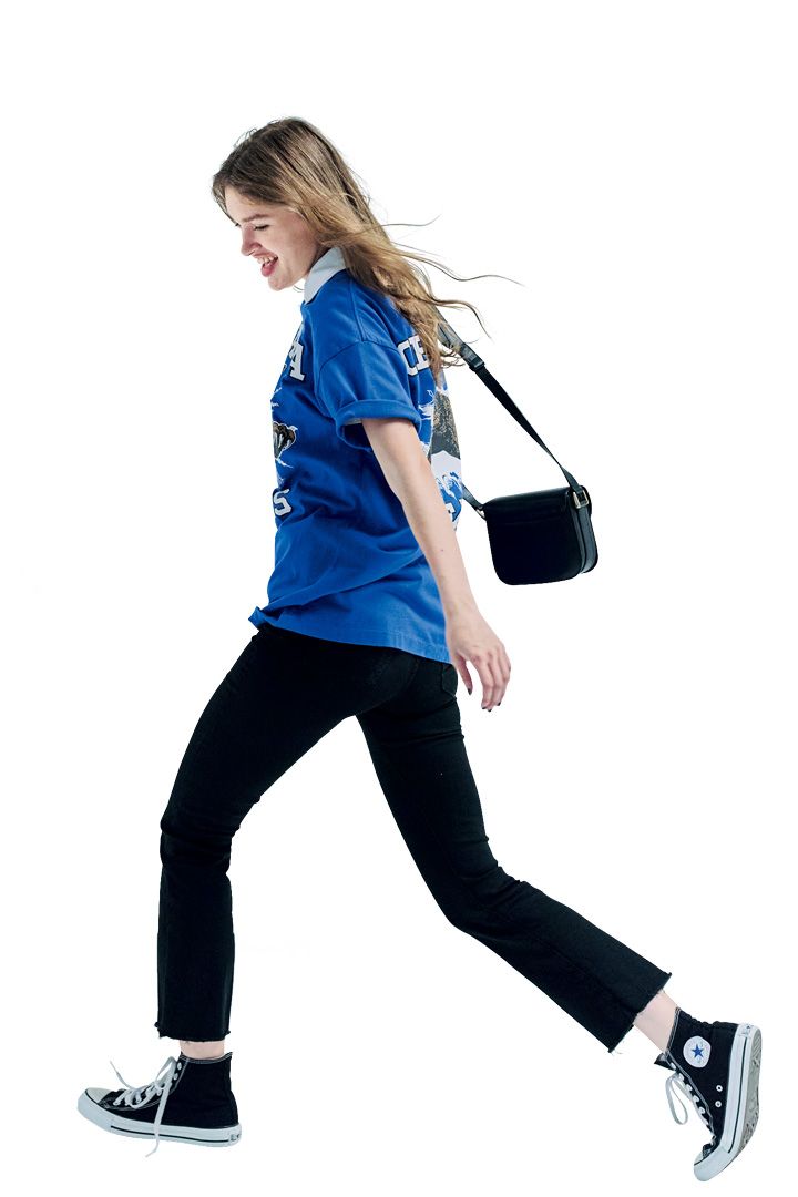 パリとロンドンで大ヒット中！カラーデニムのコーデ5選