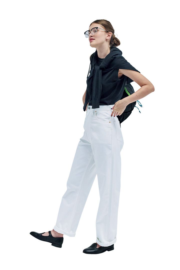 パリとロンドンで大ヒット中！カラーデニムのコーデ5選