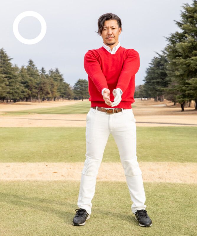 スイングが不安定な原因は「両ワキを締めている」から！正解は「右ワキ」だけ