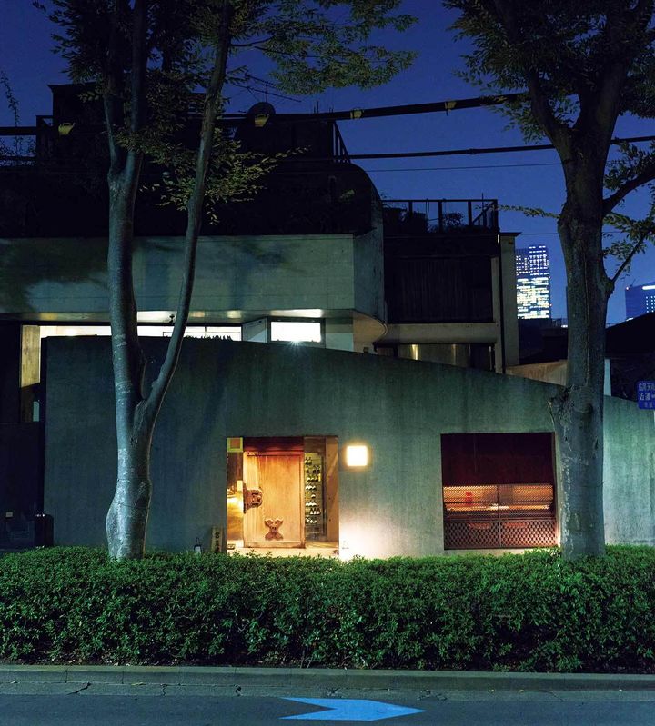 広尾『味のなかむら』の外観