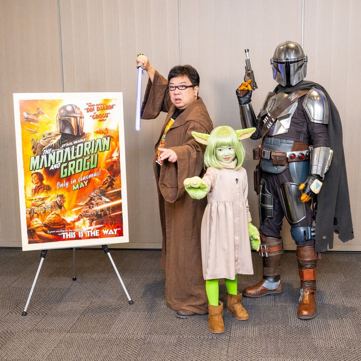 『スター・ウォーズ/マンダロリアン・アンド・グローグー』公開記念「スター・ウォーズ」パレード 2025 囲み取材