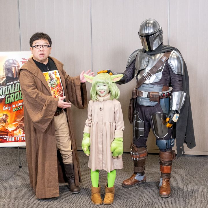 『スター・ウォーズ/マンダロリアン・アンド・グローグー』公開記念「スター・ウォーズ」パレード 2025 囲み取材3