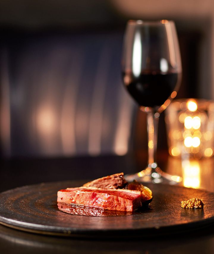 銀座『Opuses』の「京都 七谷鴨のロティ」