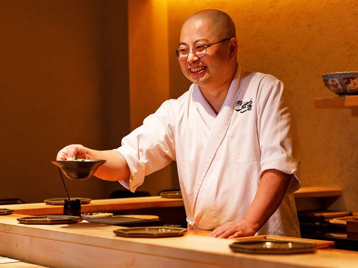 赤坂見附『鮨 若尊』の嶋田勝則氏
