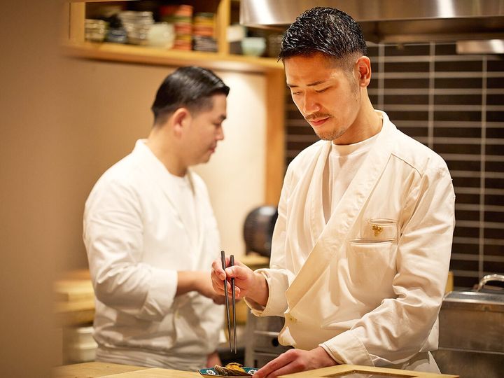 四谷三丁目『荒木町 きんつぎ』の佐藤正規氏、北村徳康氏