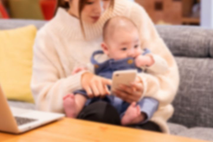 子どもの画像を加工？ いったい何のために？ ※画像はイメージです