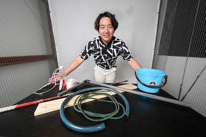 ペットボトルと紐でスイングが安定する⁉1日30分の屋内練習メニューをレッスン
