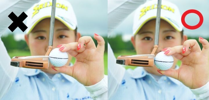 「ティー刺しドリル」で芯食いが身に付く！女子プロのパター練習法