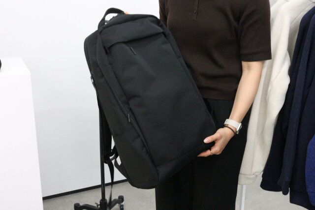 ユニクロのファンクショナルバックパック1