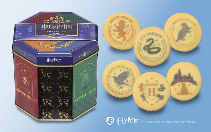 ホグワーツ4寮デザイン「＜ハリー・ポッター＞スイーツ缶（12個入）」