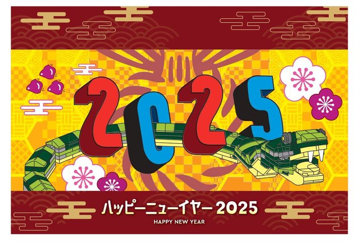 年賀状づくりワークショップ