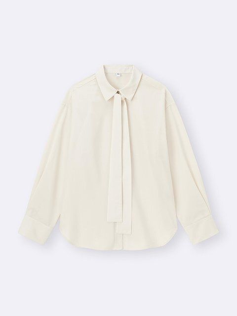 GUのボウタイシャツ