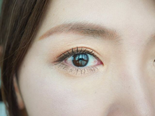 SUQQU「シグニチャー カラー アイズ」14 夕琥珀 YUU KOHAKU 使用 完成