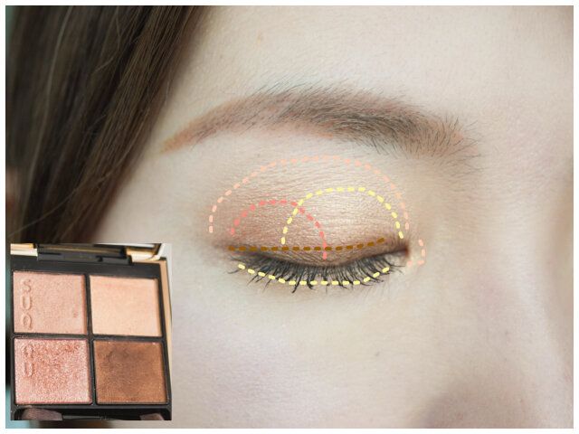 SUQQU「シグニチャー カラー アイズ」14 夕琥珀 YUU KOHAKU 使い方