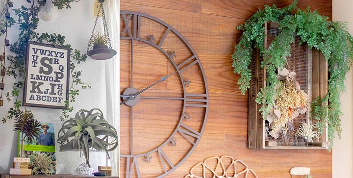 雑貨と合わせて飾る