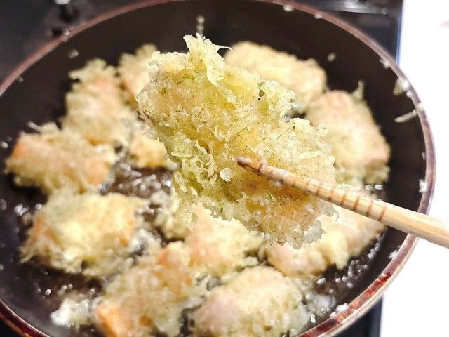 おさかなのソーセージの磯辺揚げ