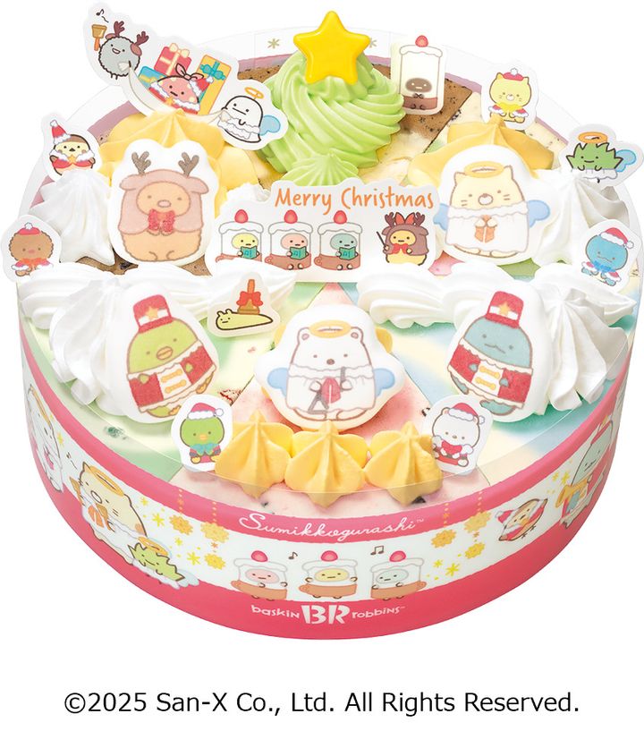 サーティワン「すみっコぐらし クリスマス パレット６」