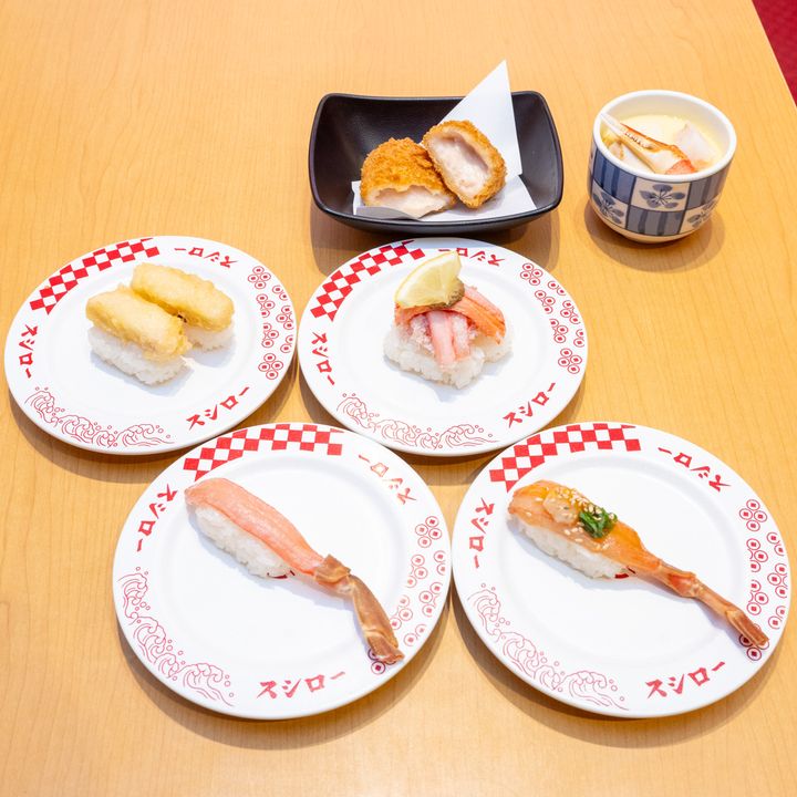 スシロー「かに初め」実写