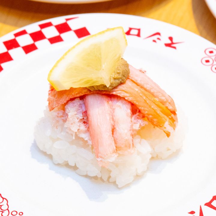 紅ずわい蟹重ね 実写