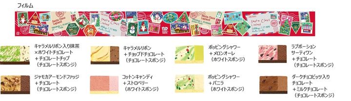 クリスマス パレット８ 内容