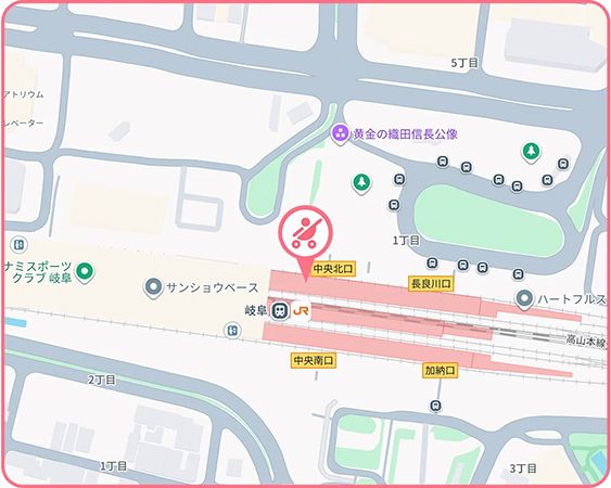 【愛知県・岐阜県】ベビーカーシェアリング「ShareBuggy」JR東海・名鉄の千種駅・尾張一宮駅・岐阜駅・犬山駅に導入