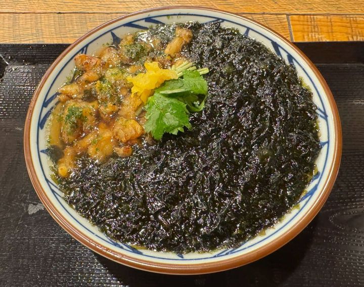 【千葉】ゆず香るあさり天と海苔の旨だしうどん