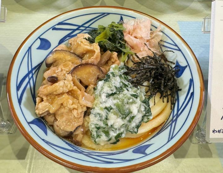 【長野】安曇野わさびと野沢菜ぶっかけ