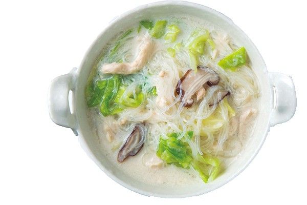 03 豆乳春雨スープ