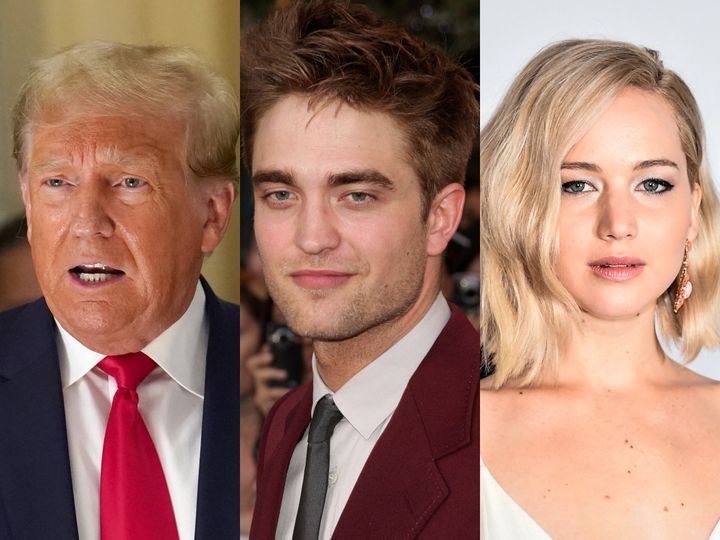 トランプ大統領に元恋人の浮気を慰められた（？）ロバート・パティンソン、ジェニファー・ローレンスに遠慮なく質問されていた （C）AFLO width=