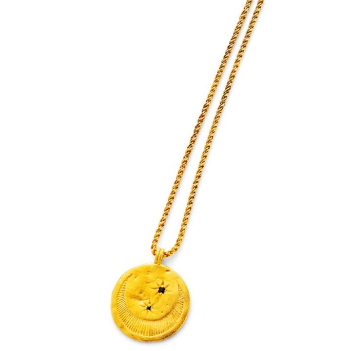 考古学からインスピレーションを得たコインネックレス。3万3000円（テンプル オブ ザ サン／ジャック・オブ・オール・トレーズ プレスルーム）